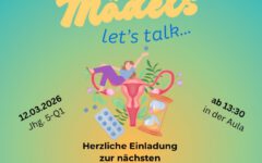 Einladung Mädchensprechstunde