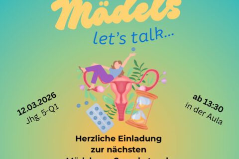 Einladung Mädchensprechstunde