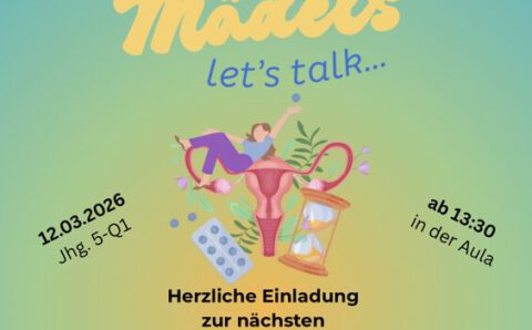 Einladung Mädchensprechstunde