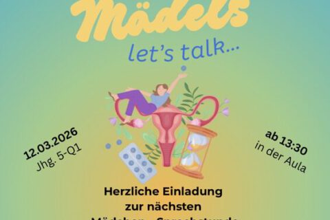 Einladung Mädchensprechstunde