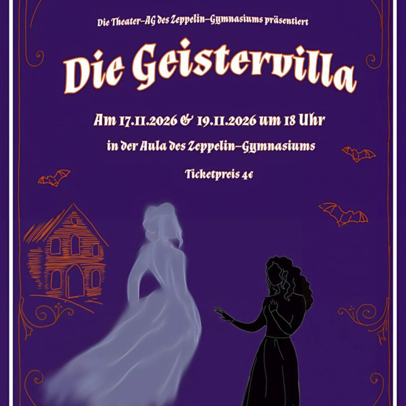Die Geistervilla Plakat